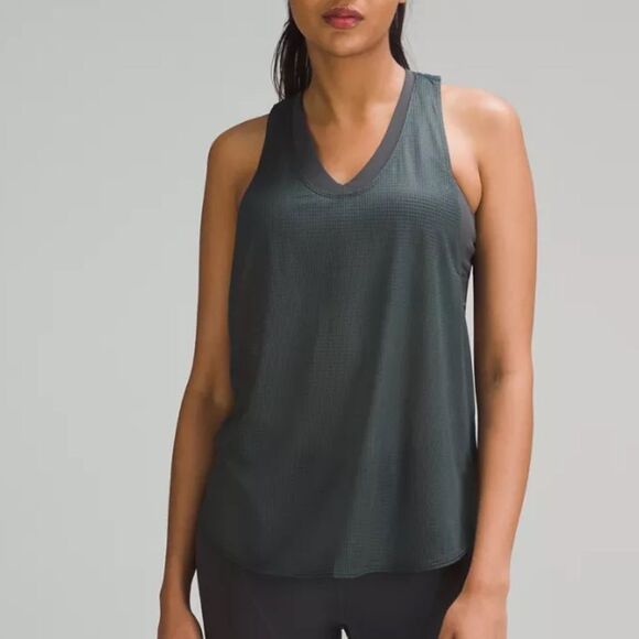 NWT LULULEMON Limited Edition Lab Grid Mesh Singlet Graphic Terra Cosmo Size 10 - Picture 3 of 13